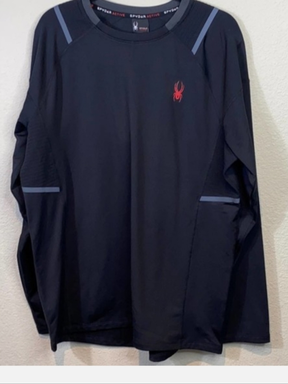 Spyder Active ProWB Mens Long Sleeve Jersey Shirt. Size XL
